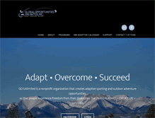 Tablet Screenshot of gounlimited.org